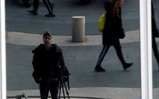 Juan Cavestany, en un fotograma de la película