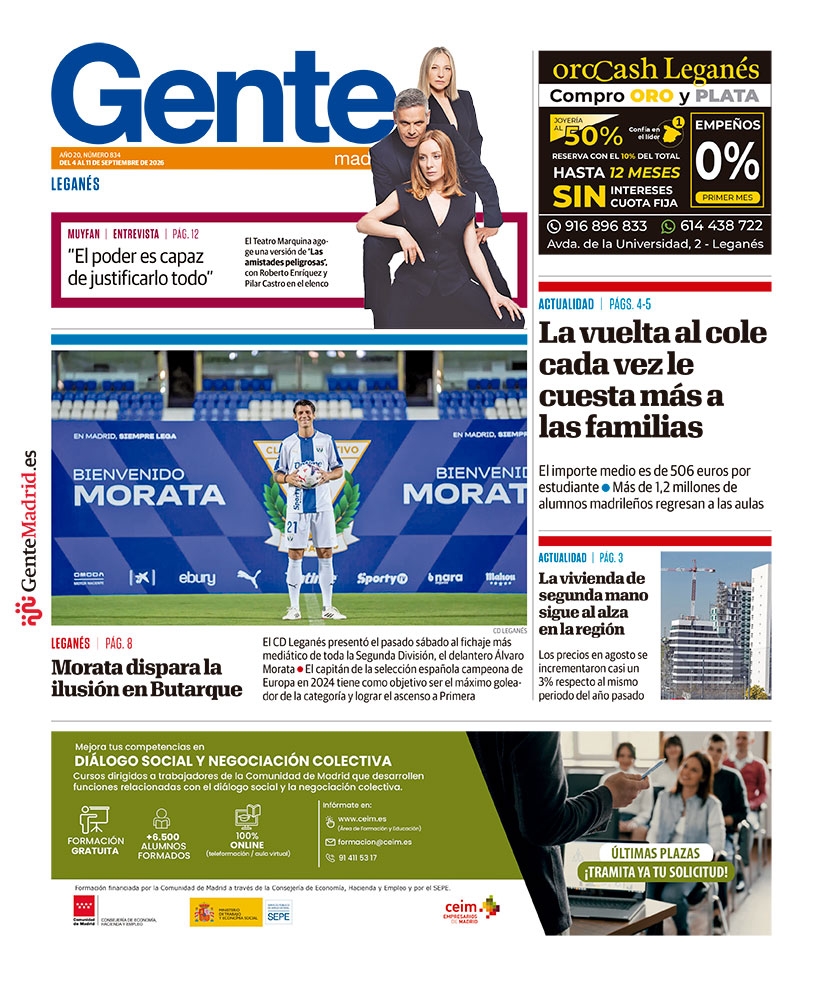 Nº 834Del 04/09/2026 al 11/09/2026