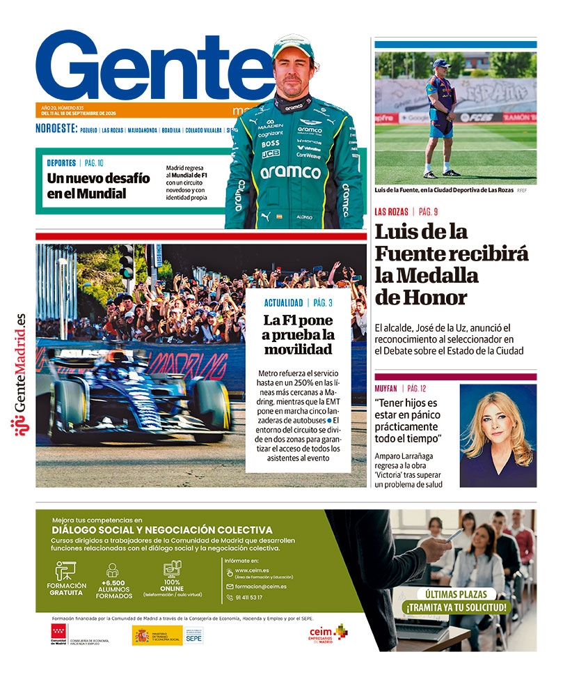 Nº 835Del 11/09/2026 al 18/09/2026