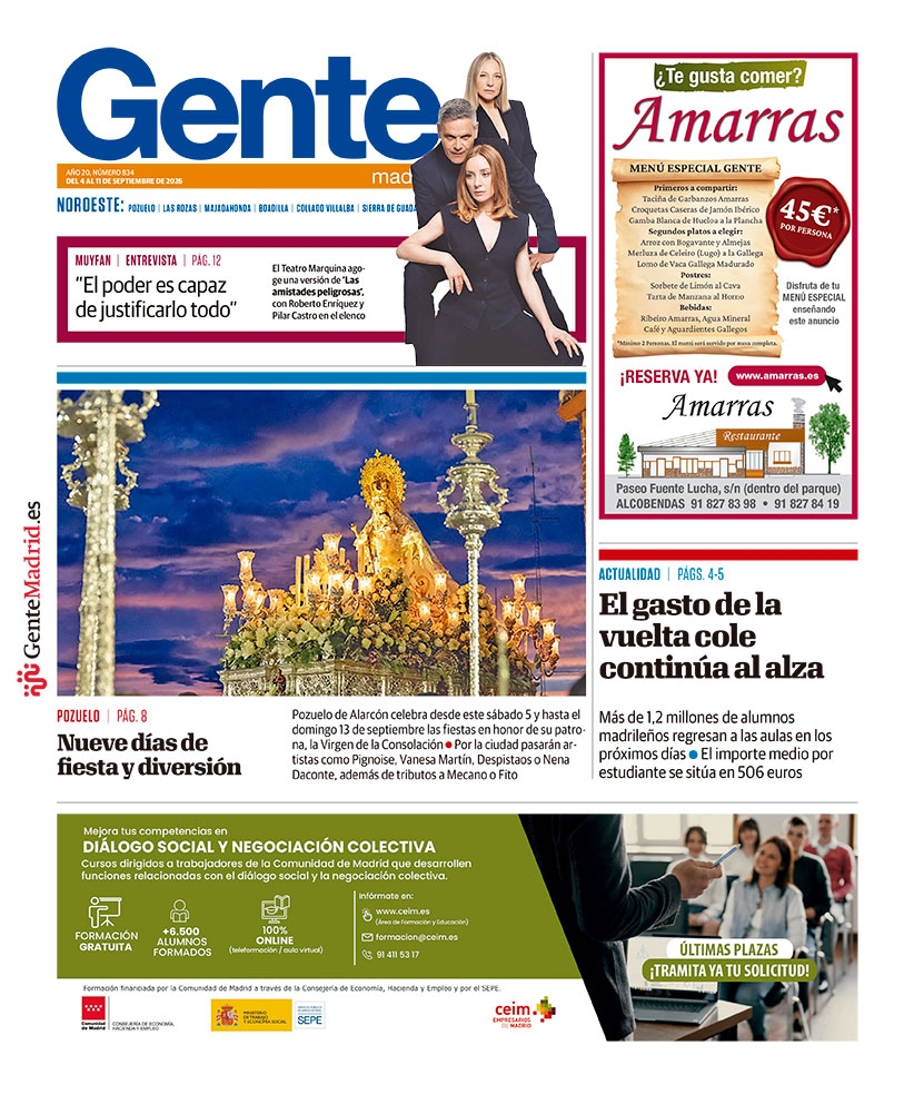 Nº 834Del 04/09/2026 al 11/09/2026