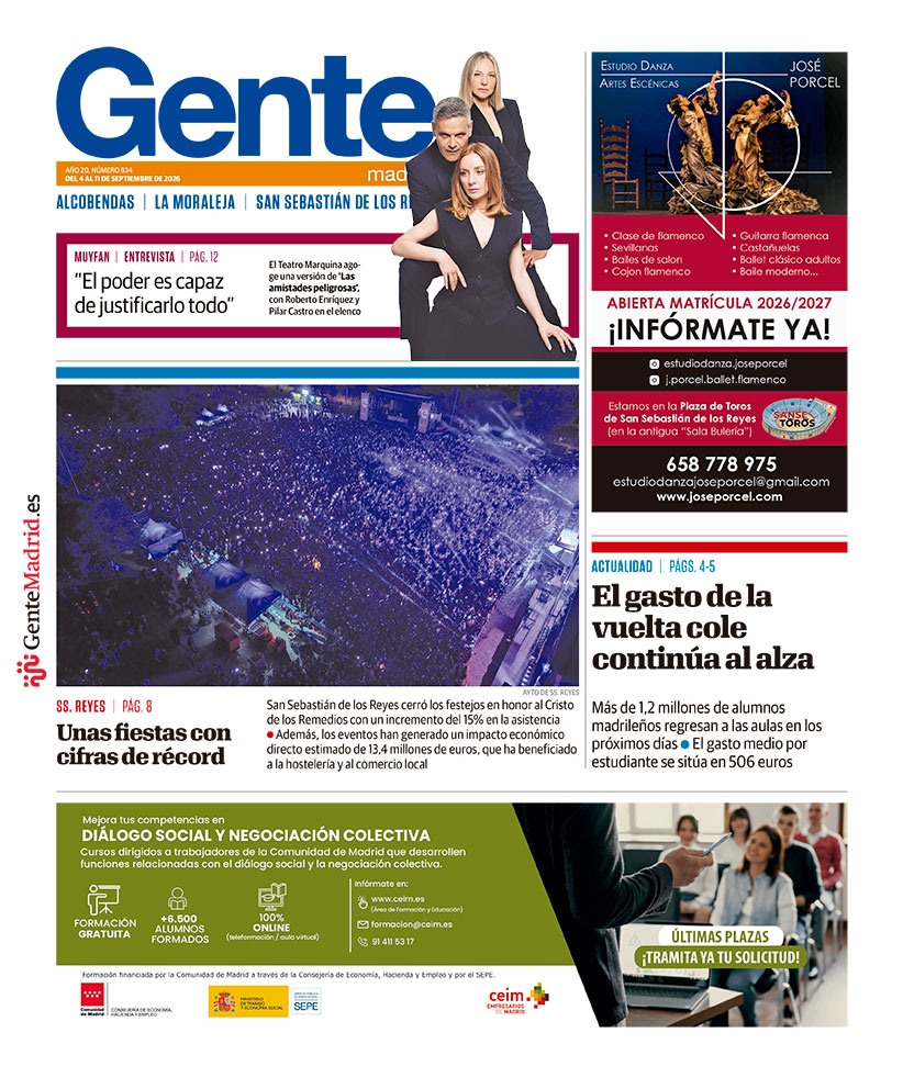 Nº 834Del 04/09/2026 al 11/09/2026