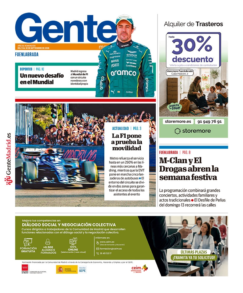 Nº 835Del 11/09/2026 al 18/09/2026