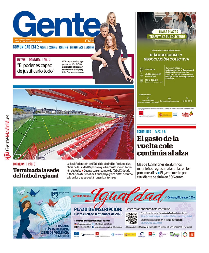 Nº 834Del 04/09/2026 al 11/09/2026