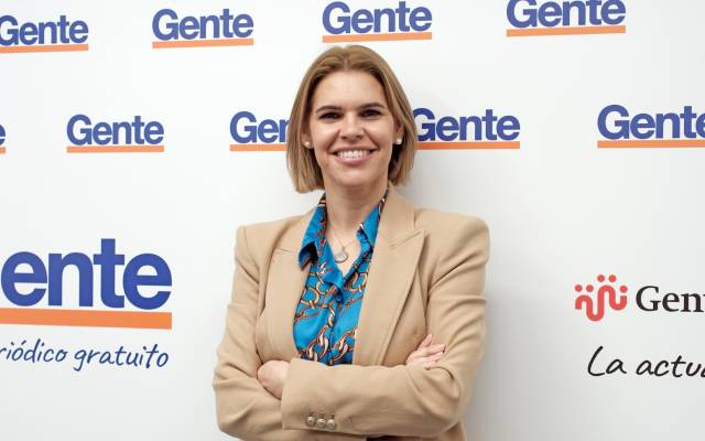 Judith Piquet, durante su visita a GENTE