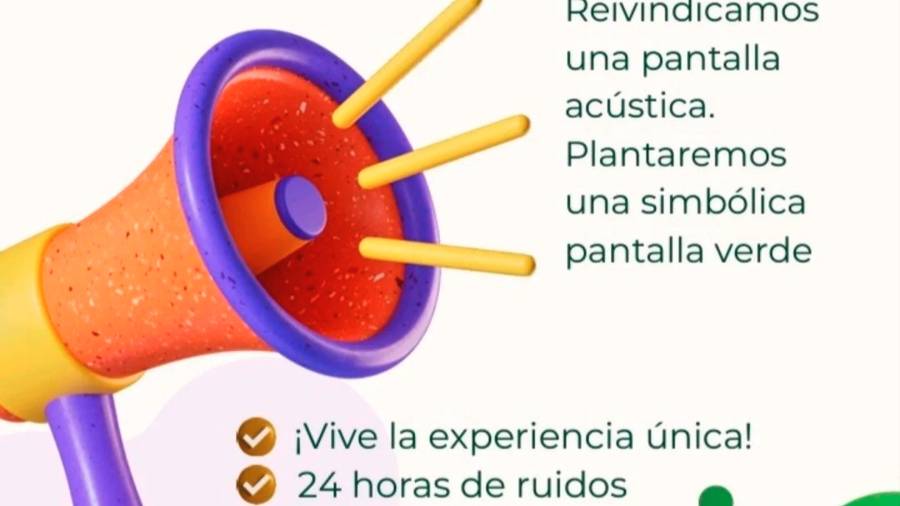 Ecologistas convocan una concentración el día 29 junto a la M-50 para reivindicar una pantalla acústica