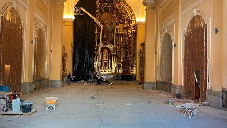 En marcha la restauración de San Esteban