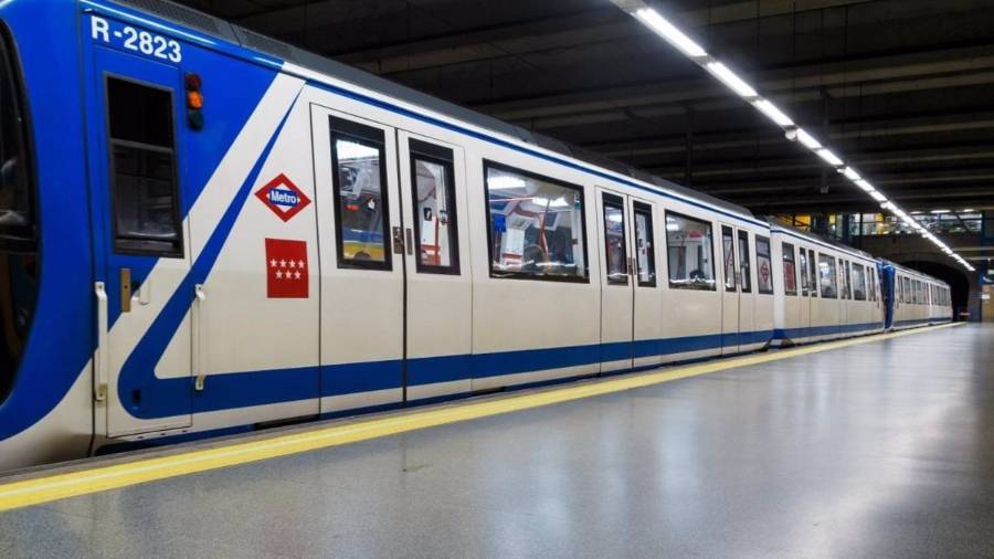 Un convoy de Metro de Madrid