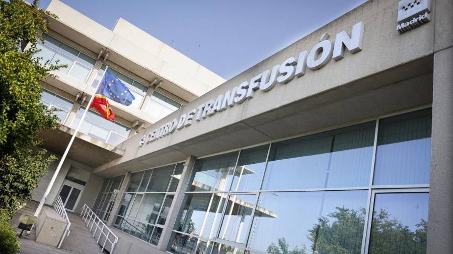 Fachada del Centro de Transfusión Regional