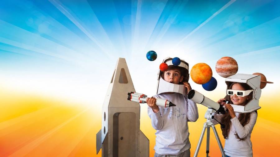 Imagen de recurso de dos niños jugando utilizada por la institución
