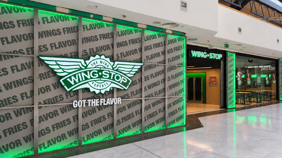 Restaurante Wingstop en el Centro Comercial Westfield Parquesur de Leganés
