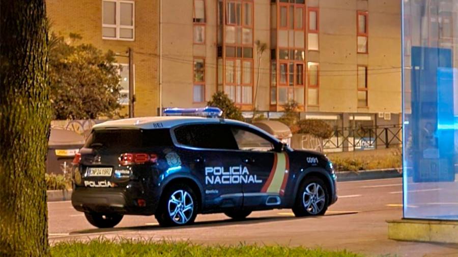 Vehículo de la Policía Nacional