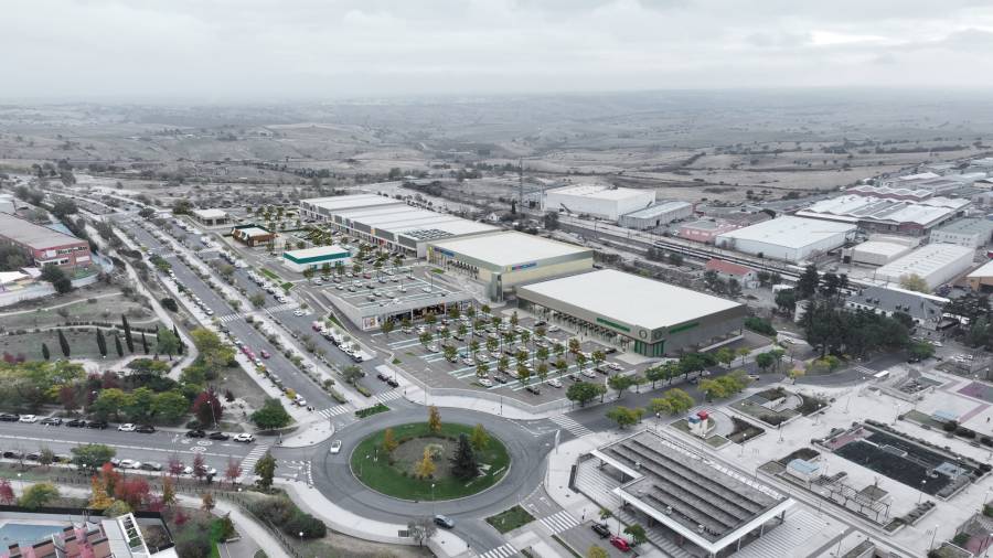 Futuro parque comercial de más de 14.500 metros cuadrados en el barrio de La Estación