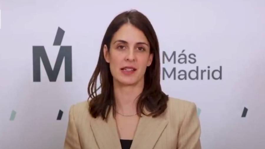 La portavoz de Más Madrid en el Ayuntamiento y jefa de la oposición, Rita Maestre