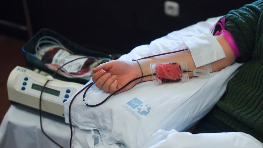 Donación de sangre