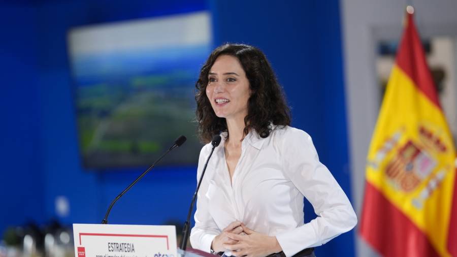 La presidenta de la Comunidad de Madrid, Isabel Díaz Ayuso, presenta la primera Estrategia de Drones en un sector con miles de empleos cualificados: “Somos un Gobierno libre que acompaña proyectos excelentes”