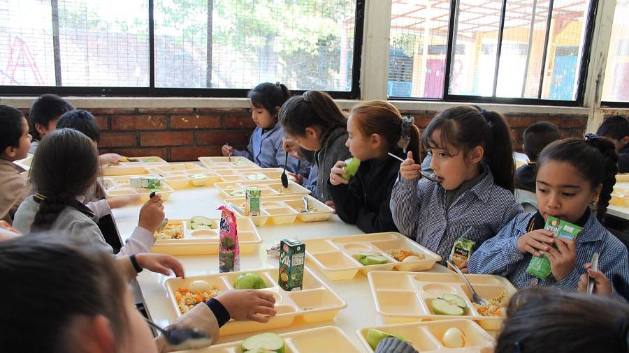 Imagen de recurso de un comedor escolar