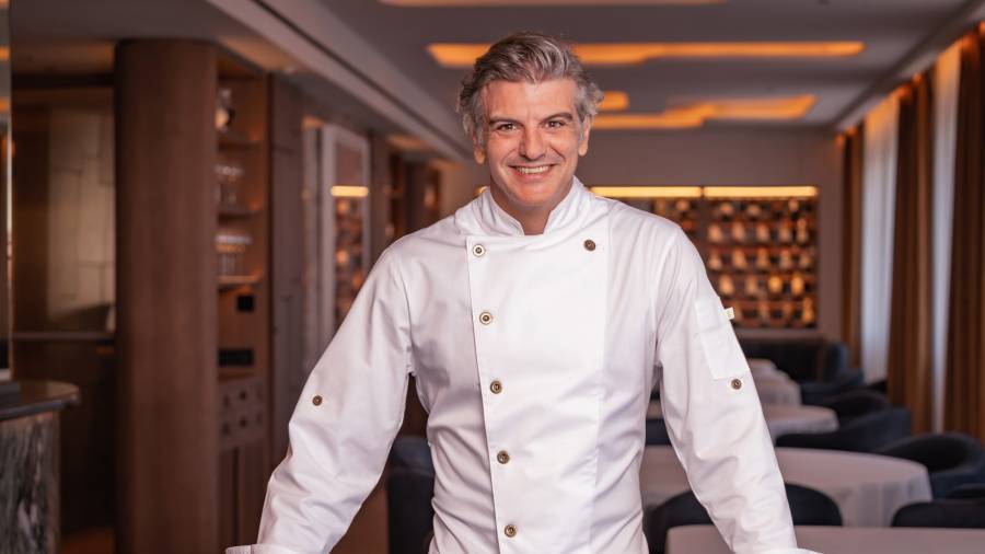 El chef Juan Suárez de Lezo en el nuevo espacio gastronómico Sexto