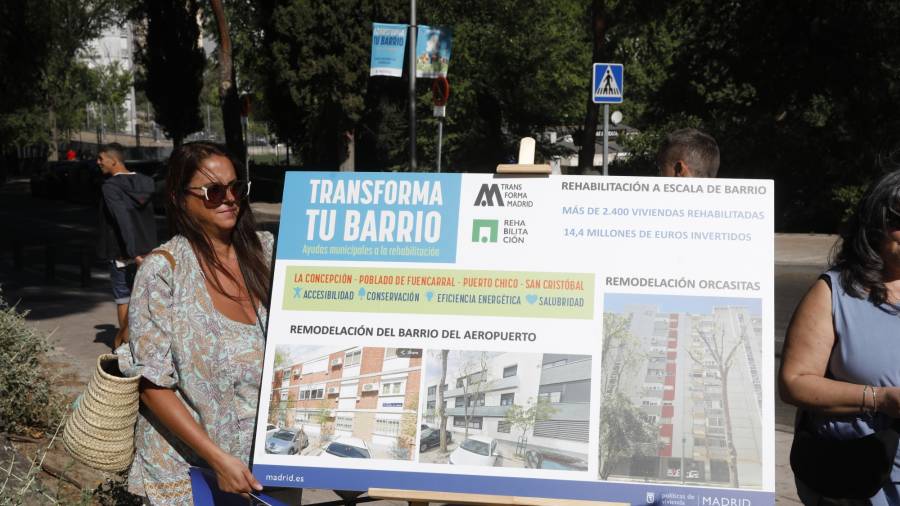 Imagen de archivo de la presentación del Plan Transforma tu Barrio 2025