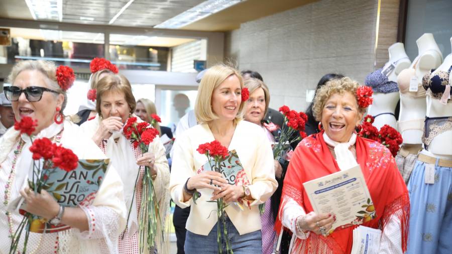 La alcaldesa, Rocío García Alcántara, en la presentación de las Fiestas de San Isidro