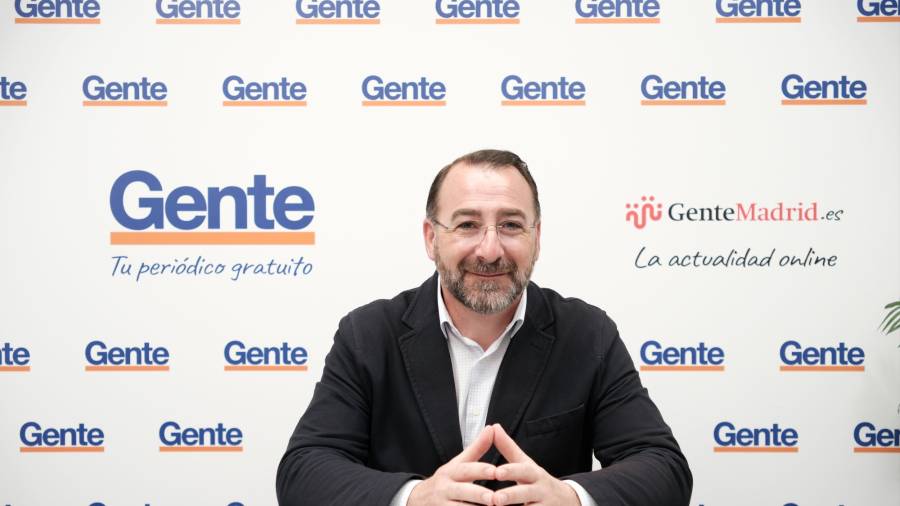 El alcalde, durante la entrevista en GENTE