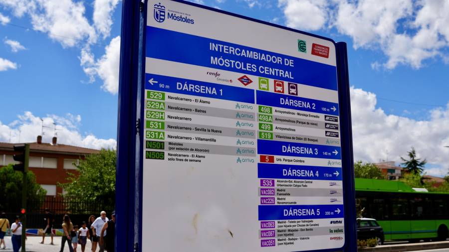Intercambiador del centro de la ciudad