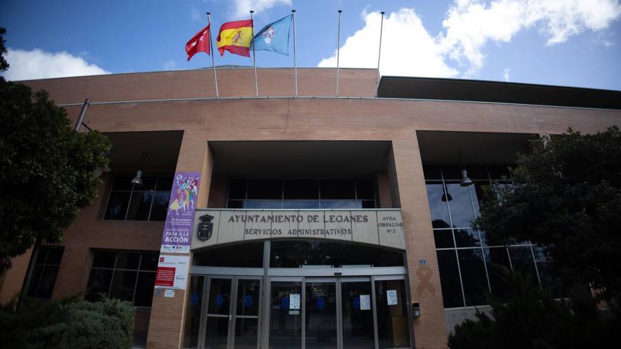 Fachada del Ayuntamiento de Leganés