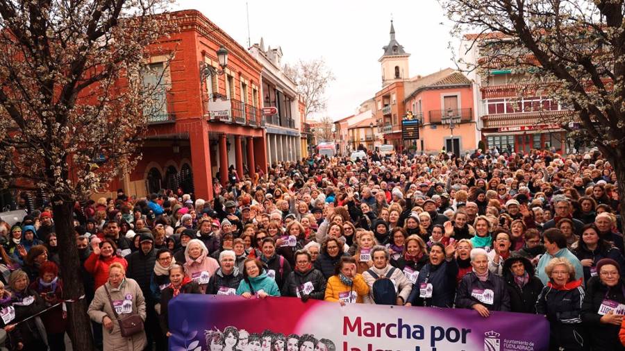 La Marcha por la Igualdad reúne cada año a millares de personas en Fuenlabrada