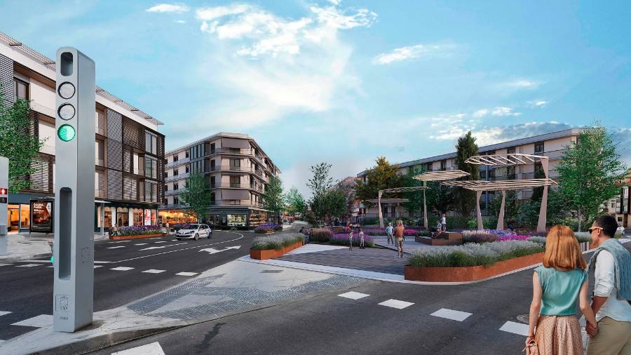 El plan urbanístico redefine la zona