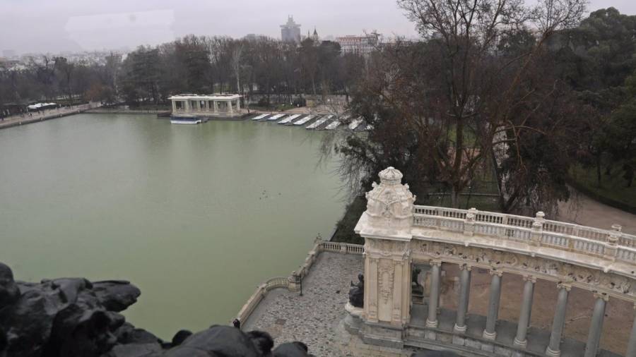 Mirador de 360 grados desde el que se disfruta de unas preciosas vistas del parque de El Retiro