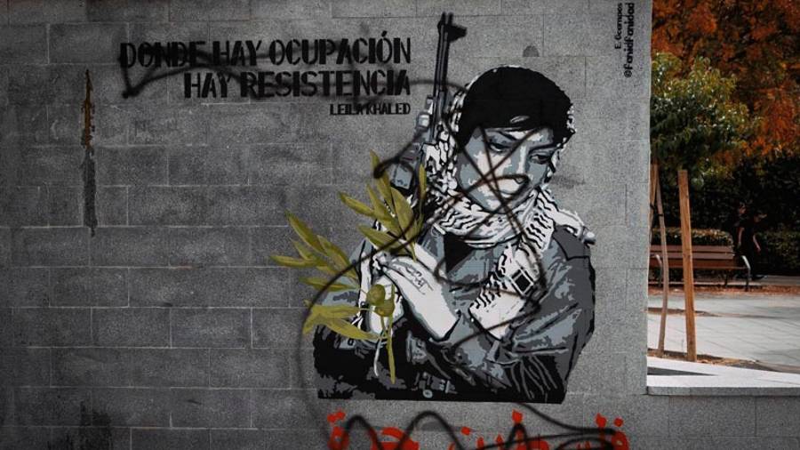 Un mural desata la polémica en Alcorcón