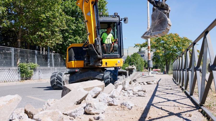 Se inician las obras de rehabilitación del Polígono Industrial ‘La Mina’