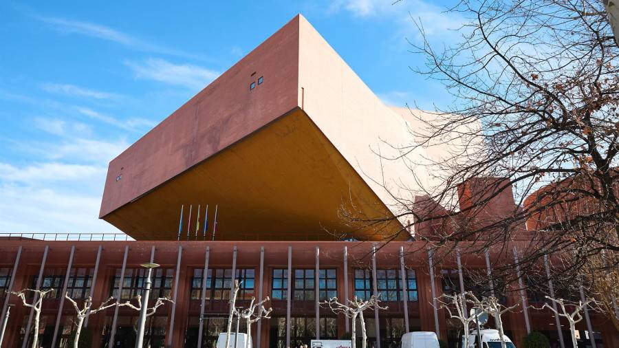 Campus de Leganés de la Universidad Carlos III de Madrid, a 2 de febrero de 2025, en Leganés, Madrid (España)