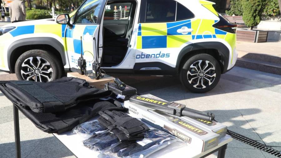 Nuevo material de la Policía Local que incluye el nuevo contrato de seguridad de la ciudad