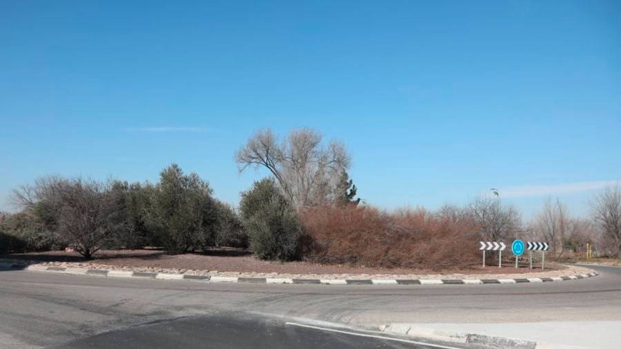 Acceso a Perales del Río en Getafe