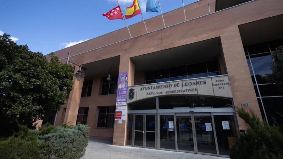 Fachada del Ayuntamiento de Leganés