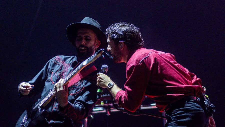 Imagen de archivo de la banda Siloé durante un concierto en el Wizink Center