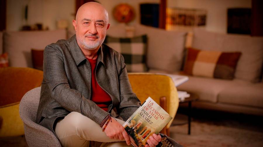 Pablo Álvarez, con la novela premiada