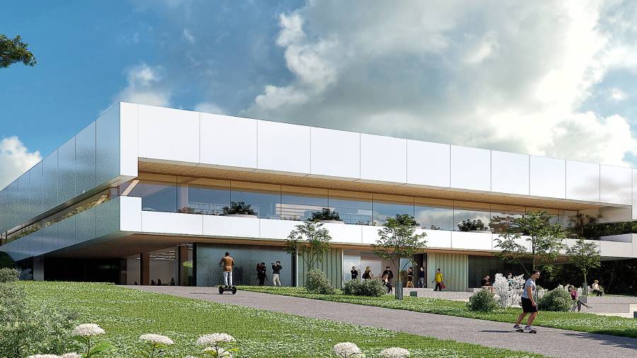 Recreación proyecto Paraninfo