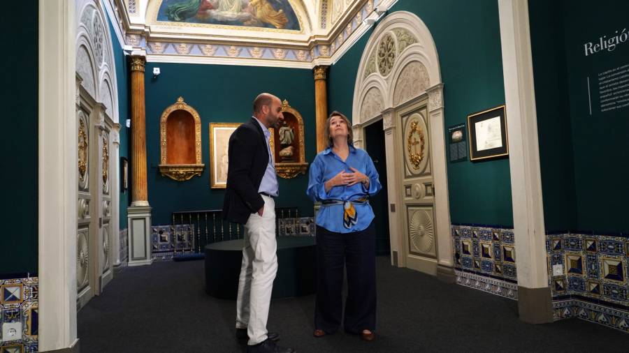 La delegada de Cultura, Turismo y Deporte, Marta Rivera de la Cruz, en la presentación de la XIV edición de Madrid Otra Mirada