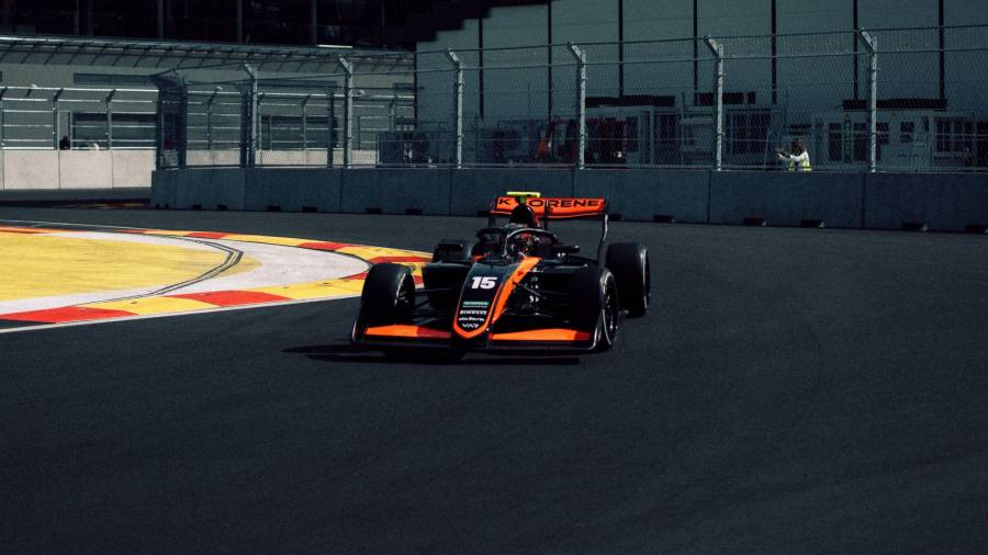 Tests oficiales del Campeonato FIA Fórmula 3 en el circuito construido en las inmediaciones de Ifema