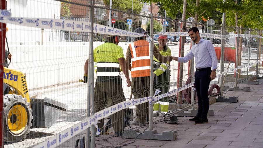 Obras en Travesía Virgen de Loreto- Callejón de Protección Civil