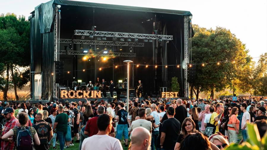 Público asistente a una edición del Rockin’ Fest