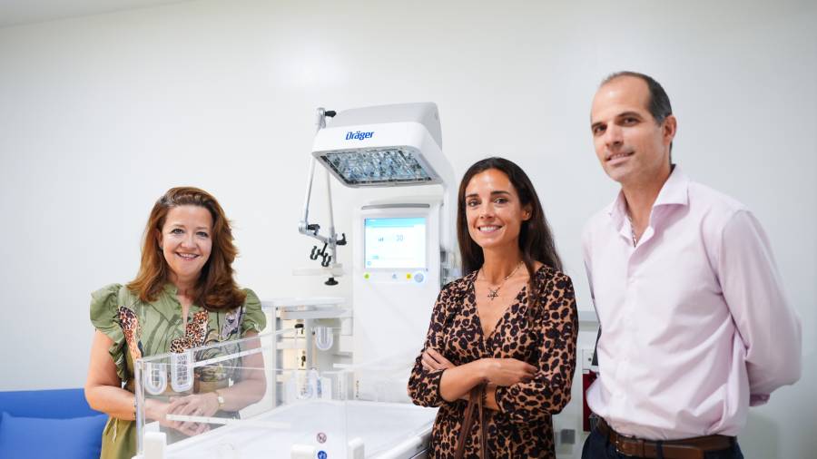 La consejera de Sanidad de la Comunidad de Madrid, Fátima Matute, visita las nuevas instalaciones de la Unidad Madre Hijo del Hospital Gregorio Marañón