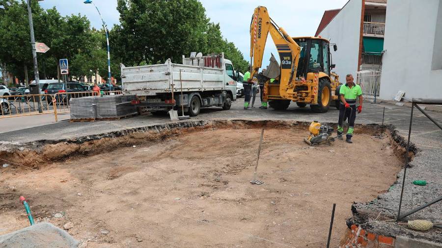 Arrancan las obras de mejora de la vía Ferrocarril