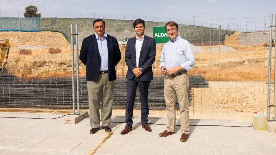 El alcalde, Jesús Moreno, en la colocación de la primera piedra de un proyecto Flex Living, en el corazón de Madrid Content City