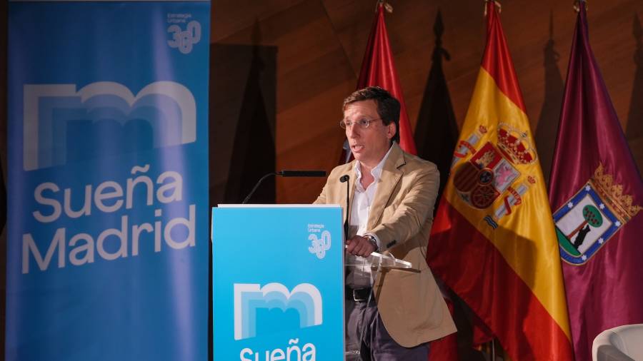El alcalde de la capital, José Luis Martínez-Almeida, presenta el balance del proceso de debate y consulta para la elaboración del Plan Estratégico Municipal