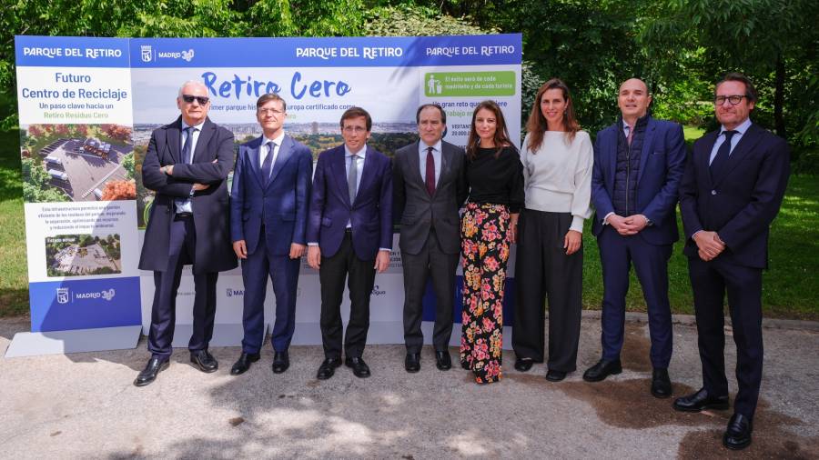 Momento de la presentación del futuro centro ‘Residuo Cero’