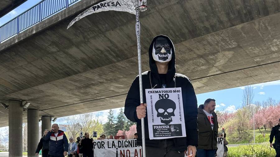 Imagen de los manifestantes