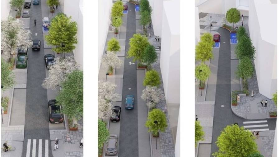 Futura calle Mercedes Izquierdo del municipio