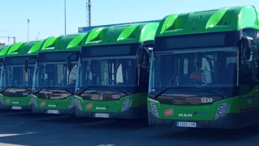 Autobuses interurbanos de la compañía